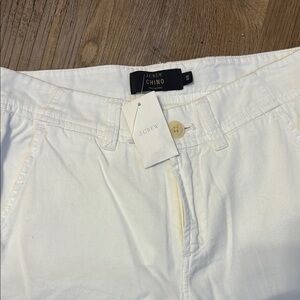 J.Crew White Chino Pants